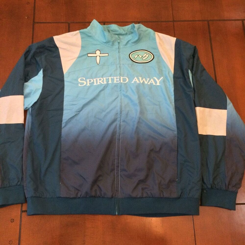 Studio Ghibli® Spirited Away Haku Gradient Windbreaker box lunch 2x blue men